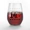 15oz. February 14th Engraved Stemless Wine Glass